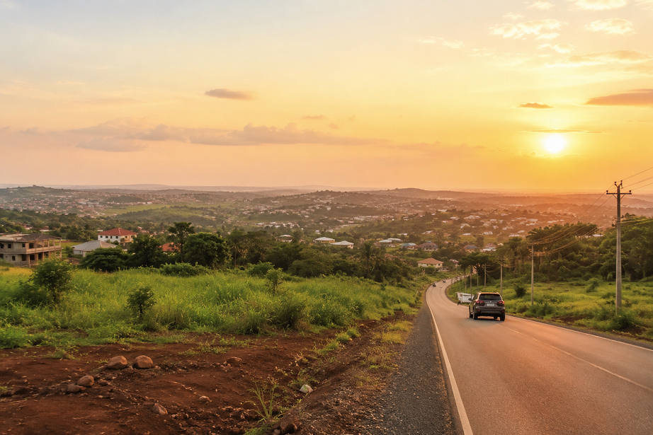 best places to buy land near accra